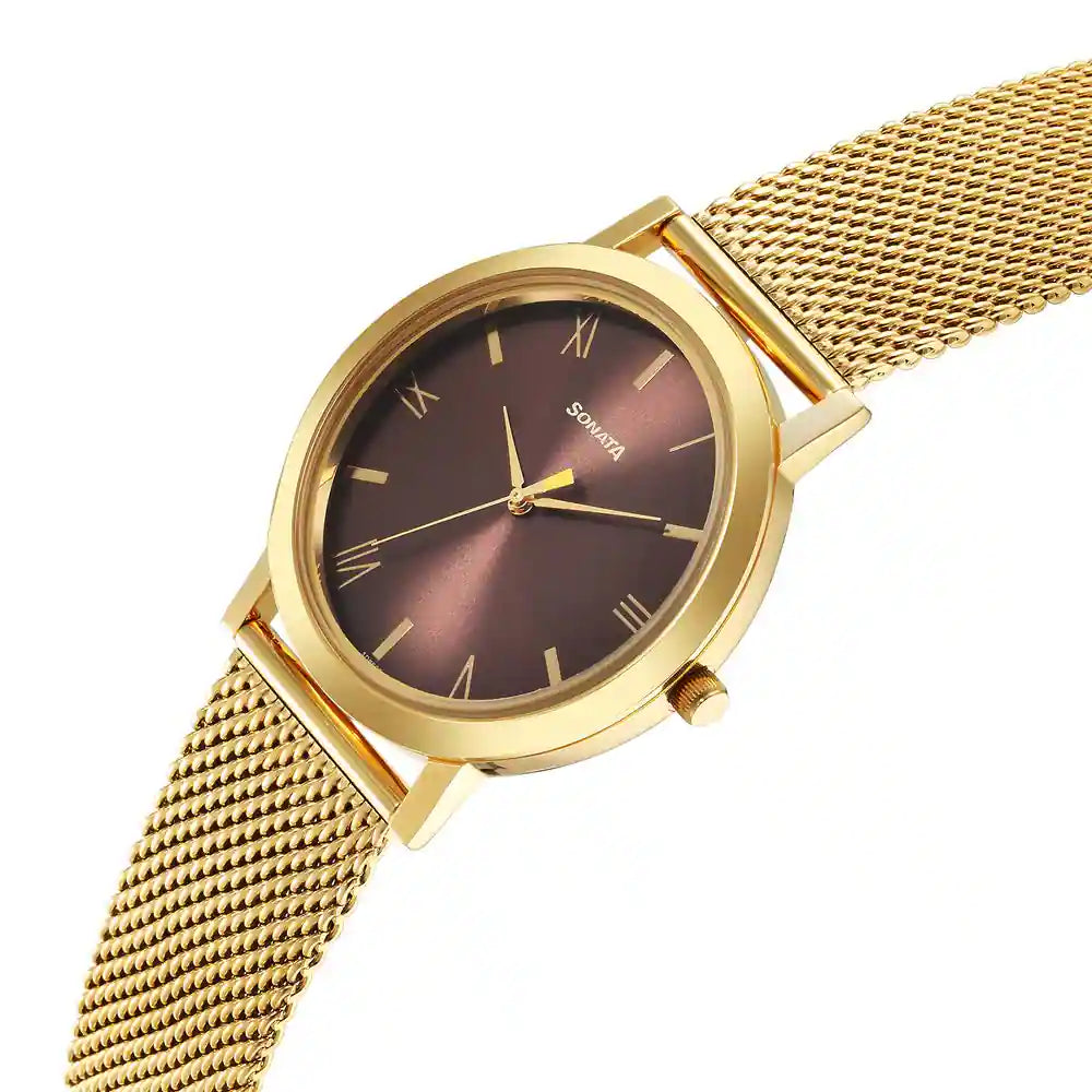 Sonata 77108YM08 Watch