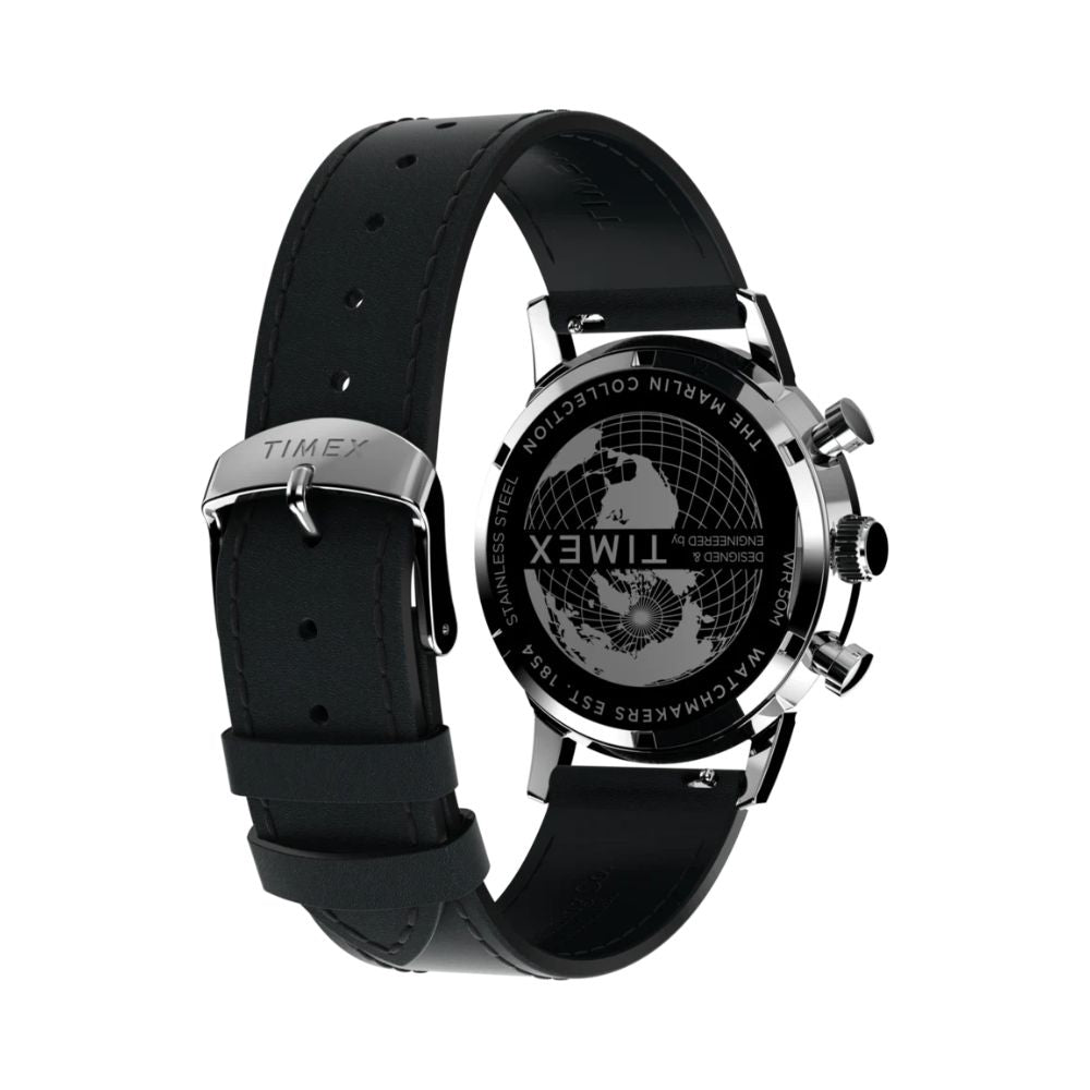 WW3022 Timex Marlin Chronograph Leather Belt Watch TW2W10300