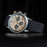 WW3023 Timex Marlin Chronograph Leather Belt Watch TW2W60300