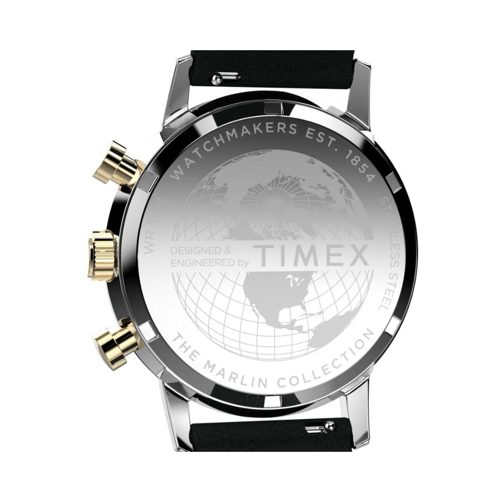WW3023 Timex Marlin Chronograph Leather Belt Watch TW2W60300