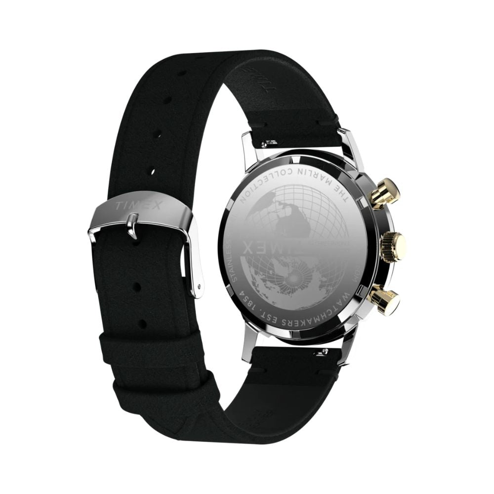 WW3023 Timex Marlin Chronograph Leather Belt Watch TW2W60300