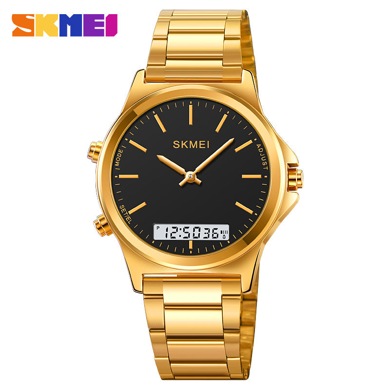 WW2571 Skmei 2120 Golden Black Watch