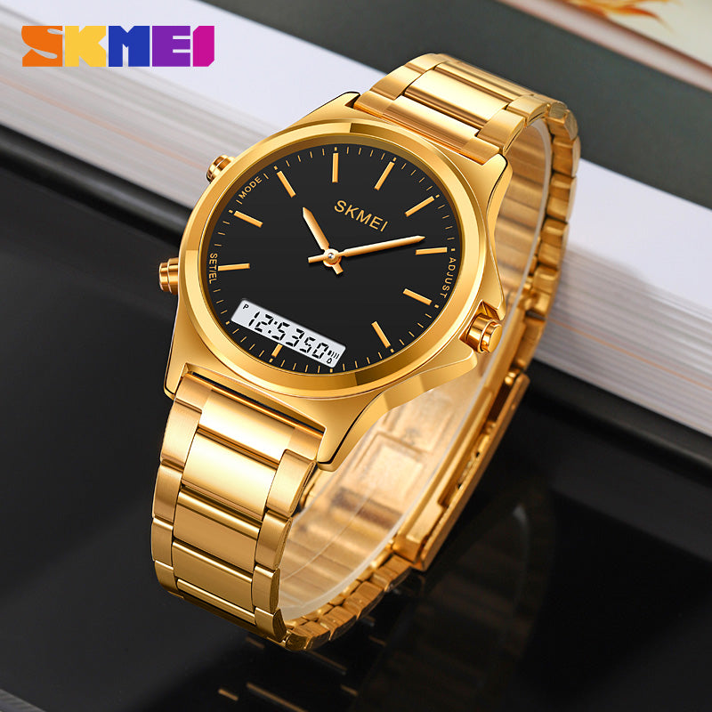 WW2571 Skmei 2120 Golden Black Watch