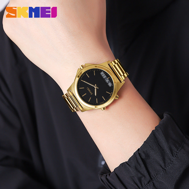 WW2571 Skmei 2120 Golden Black Watch