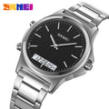 WW2575 Skmei 2120 Silver Black Watch