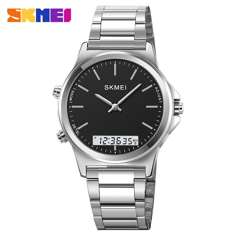 WW2575 Skmei 2120 Silver Black Watch