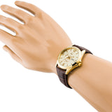 WW0025 Casio Enticer Multifunction Golden Belt Watch MTP-V301GL-9AUDF