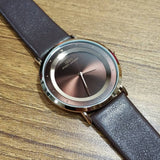 WW0036 IBSO Slim Leather Belt Watch S8160G