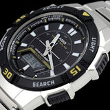 WW0386 Casio Youth Tough Solar Dual Time Chain Watch AQ-S800WD-1EVDF