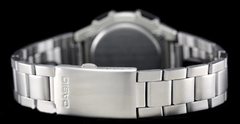 WW0386 Casio Tough Solar Dual Time Chain Watch AQ-S800WD-1EVDF