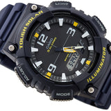 WW0441 Casio Youth Tough Solar Dual Time Resin Belt Watch AQ-S810W-2AVDF