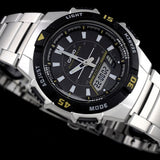 WW0386 Casio Youth Tough Solar Dual Time Chain Watch AQ-S800WD-1EVDF