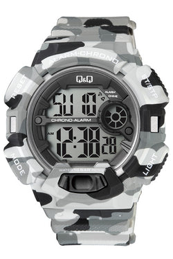 WW1088 Q&Q Digital Sports Camouflage Watch