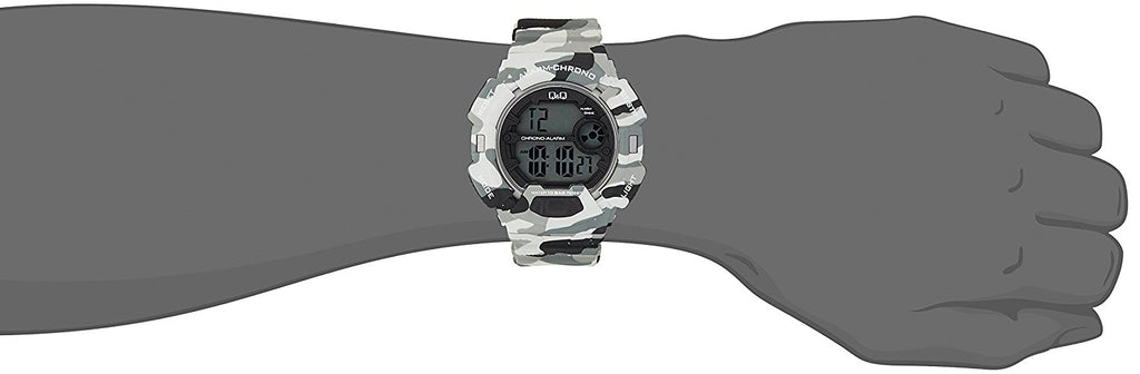 WW1088 Q&Q Digital Sports Camouflage Watch