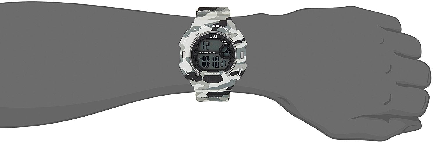 WW1088 Q&Q Digital Sports Camouflage Watch