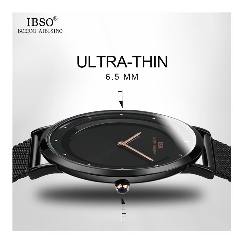 WW0037 IBSO Slim Mesh Chain Watch S8269G