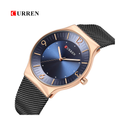 WW0158 Curren Slim Mesh Chain Watch