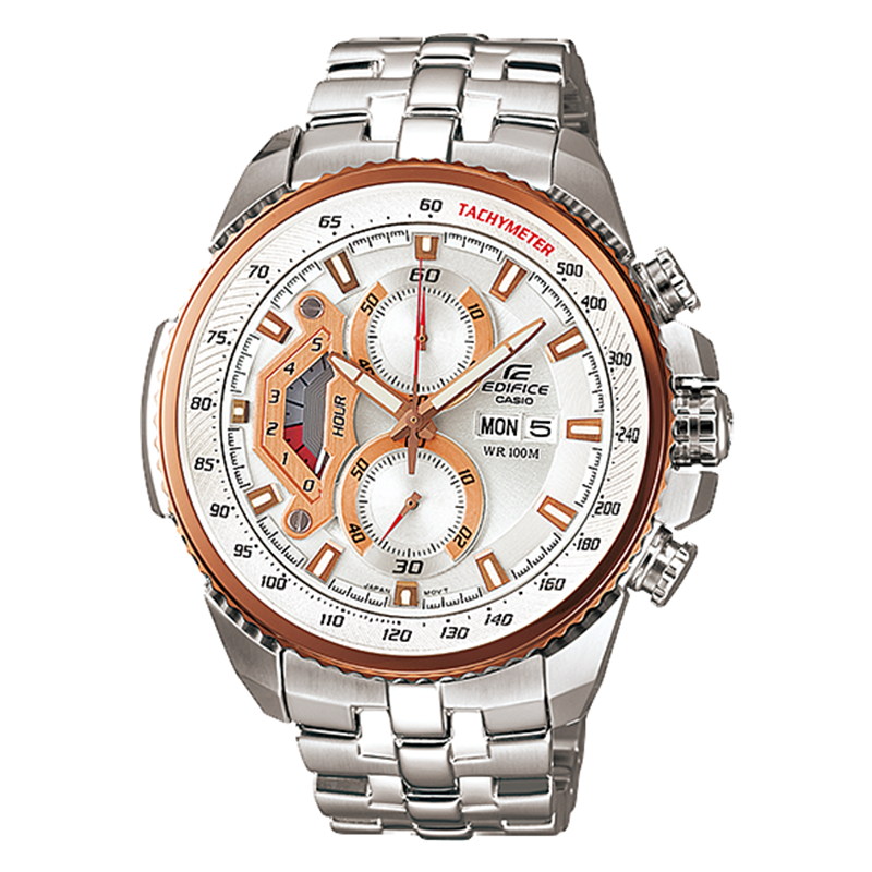 WW0653 Casio Edifice Chronograph Chain Watch EF-558D-7AV