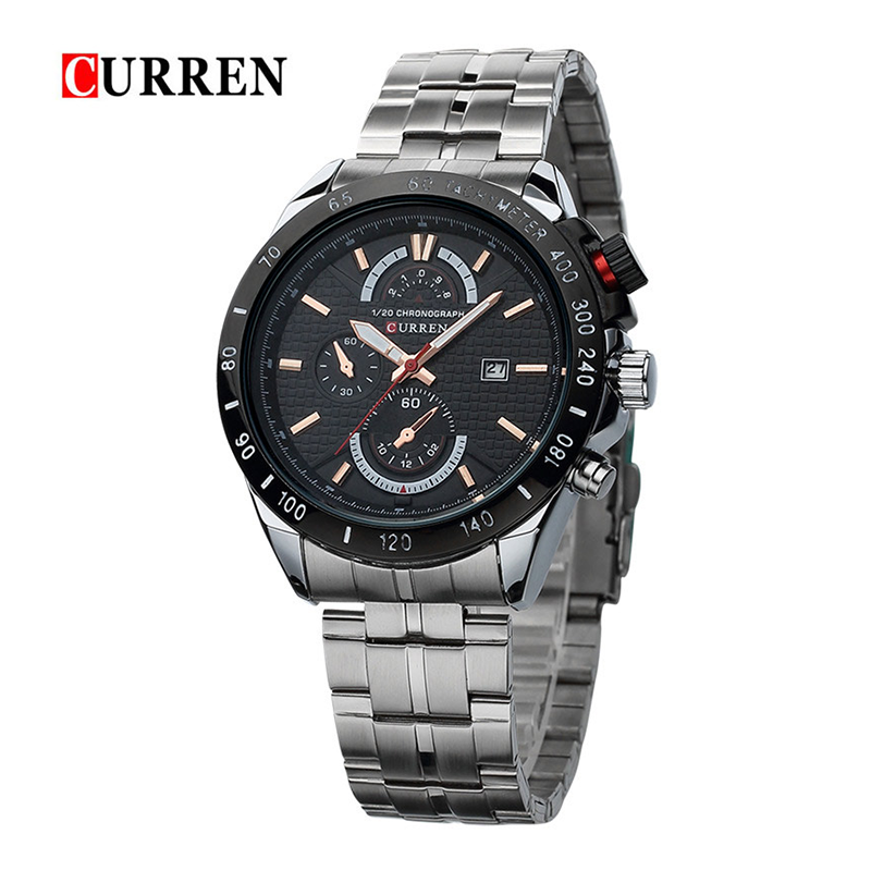 WW0279 Curren Date Chain Watch 8148