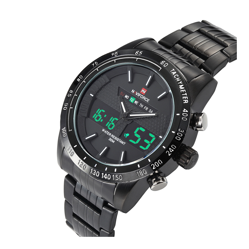 WW0581 Naviforce Dual Time Chain Watch