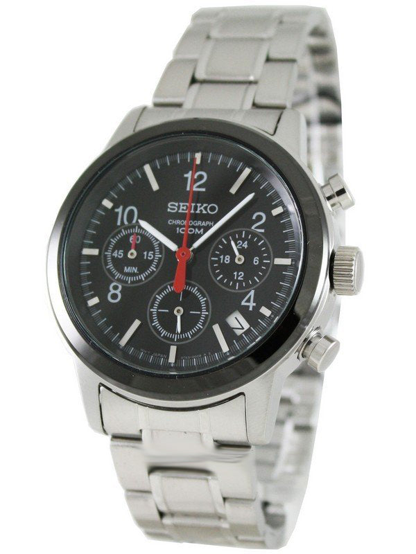 WW0851 Seiko Chronograph Chain Watch SSB011P1
