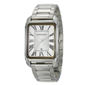 WW1027 Romanson Stainless Steel Date Chain Watch TM2632MM