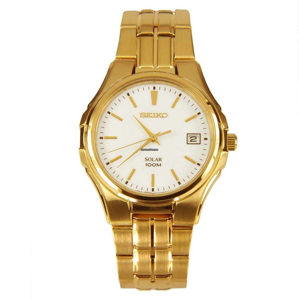 WW0862 Seiko Solar Chain Watch SNE134P1