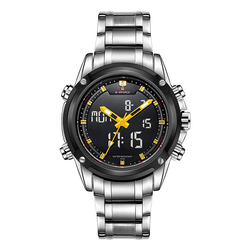 WW1038 Naviforce Dual Time Chain Watch NF9050M