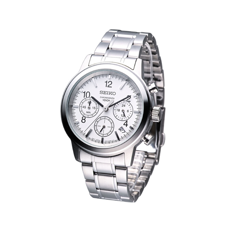 WW0890 Seiko Chronograph Chain Watch SSB001P1