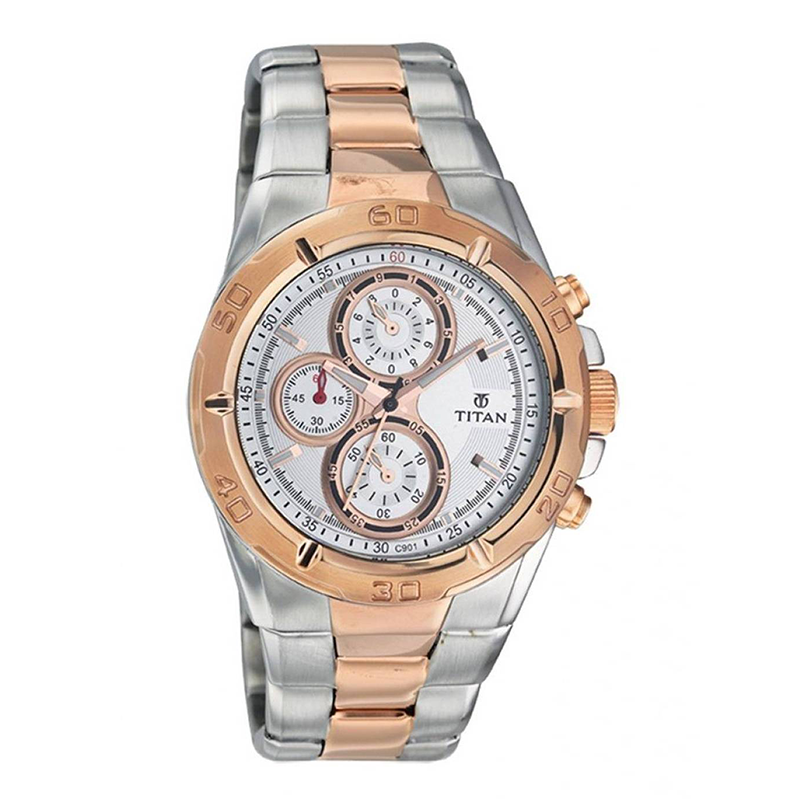 WW0672 Titan Octane Chronograph Chain Watch 9308