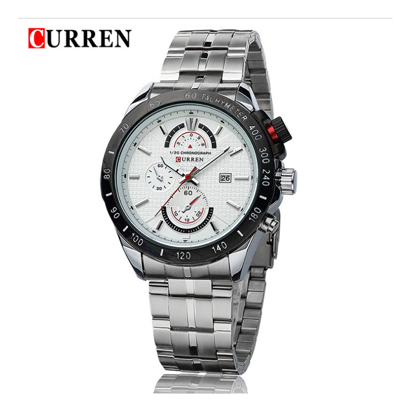 WW0277 Curren Date Chain Watch 8148