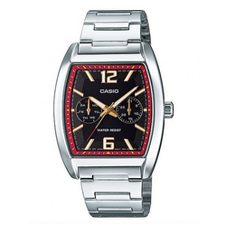 WW0493 Casio Day Date Chain Watch MTP-E302D-1A