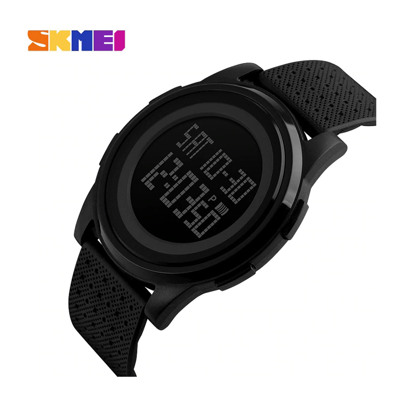 WW0545 SKMEI Dual Time Digital Fiber Belt Watch 1206
