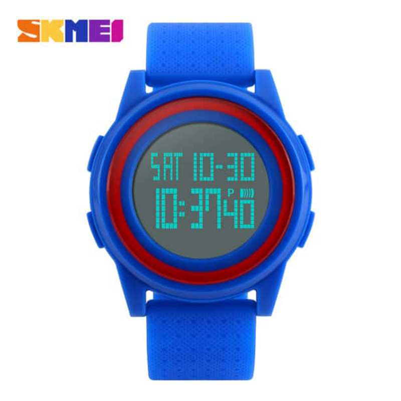 WW1127 Original SKMEI Dual Time Digital Fiber Belt Watch 1206 at