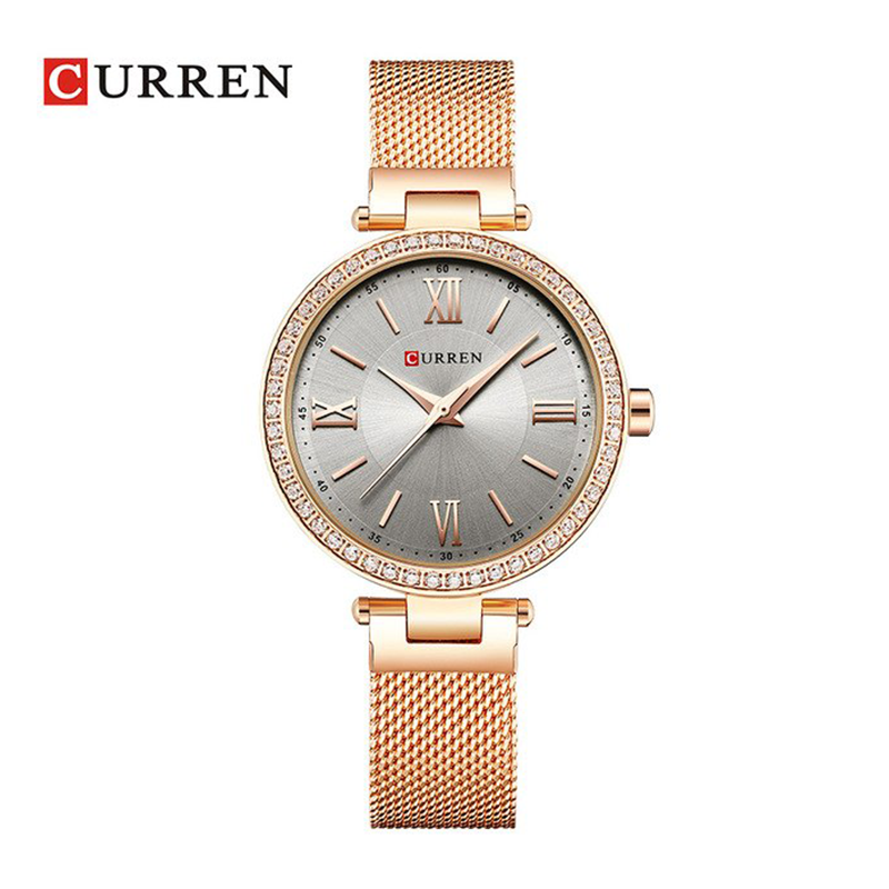 WW0192 Curren Ladies Mesh Chain Watch