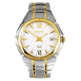 WW0805 Seiko Solar Date Chain Watch SNE088P1