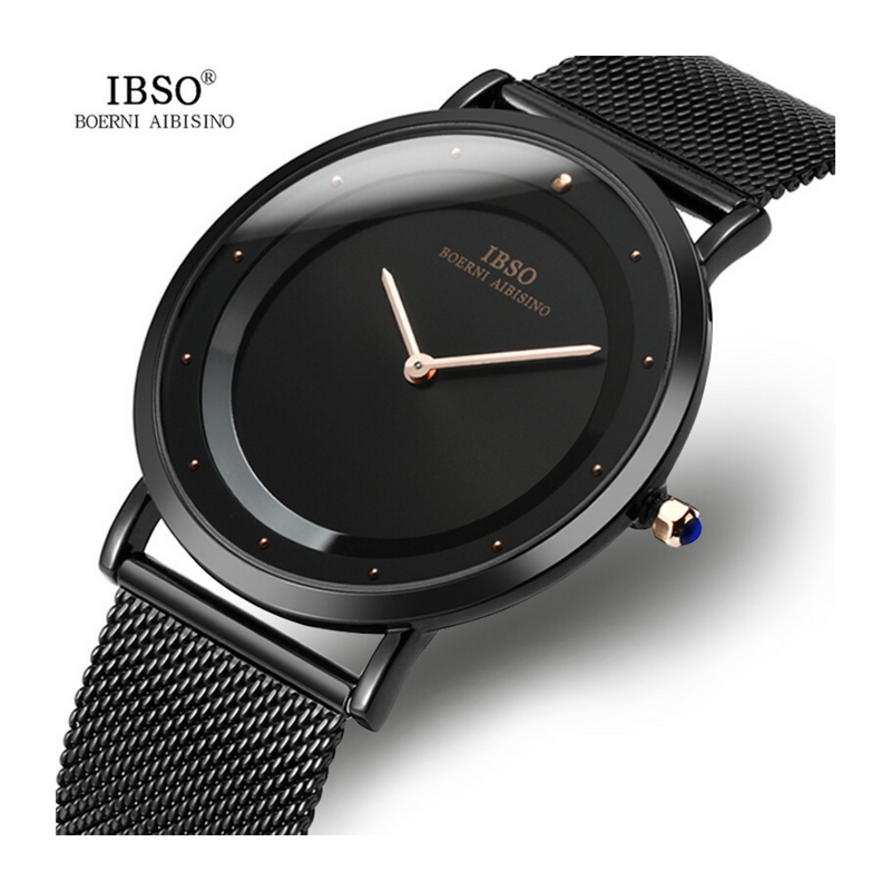 WW0037 IBSO Slim Mesh Chain Watch S8269G
