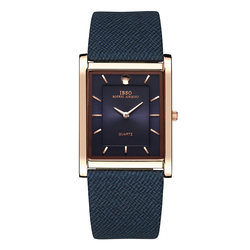 WW0286 IBSO Slim Rose Gold Leather Belt Watch B2232G