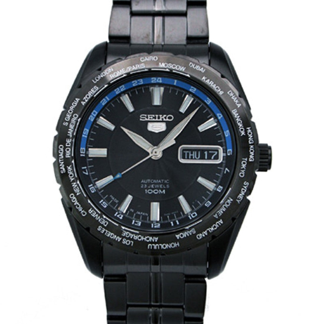 WW0788 Seiko 5 Automatic Chain Watch SNZG57J1