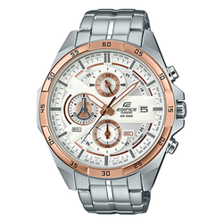 WW0224 Casio Edifice Chronograph Stainless Steel Chain Watch EFR-556DB-7AVUDF