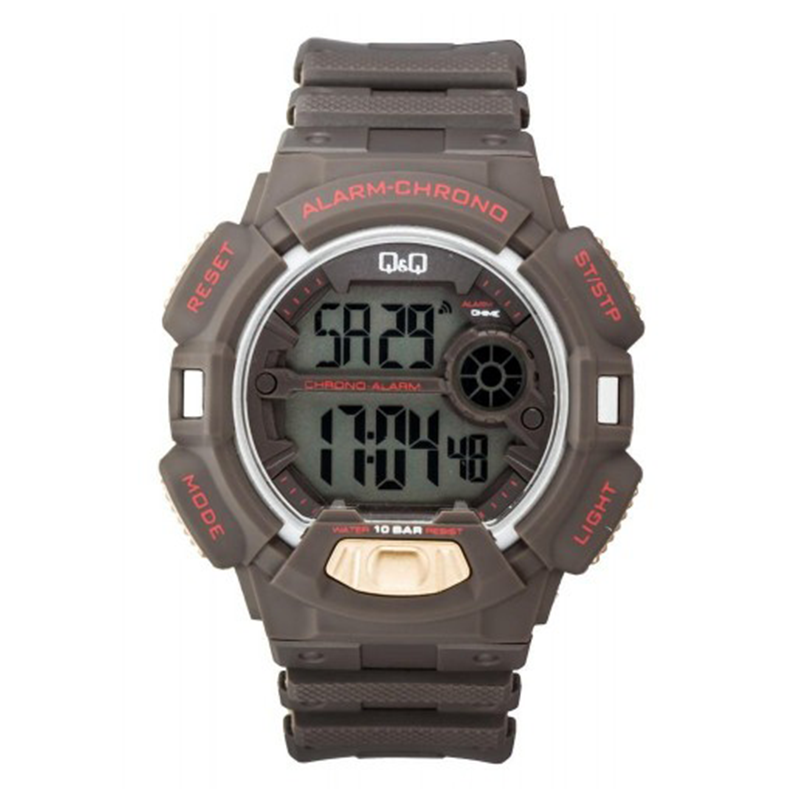 WW0758 Q&Q Digital Day Date Belt Watch M132J003Y