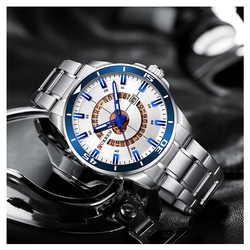 WW1119 Curren Date Chain Watch