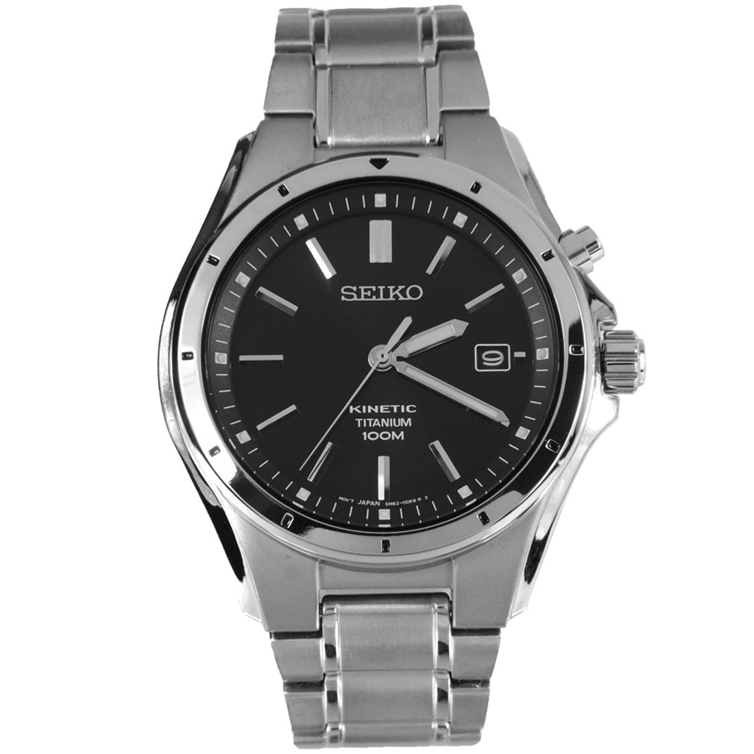 WW0863 Seiko Kinetic Titanium Chain Watch SKA493P1