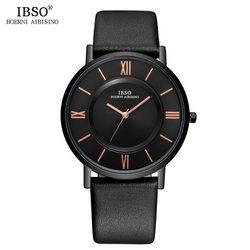 WW0308 IBSO Slim Leather Belt Watch S8281G