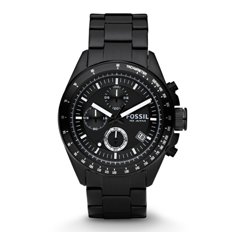 WW0676 Fossil Decker Chronograph Stainless Steel Chain Watch CH2601P