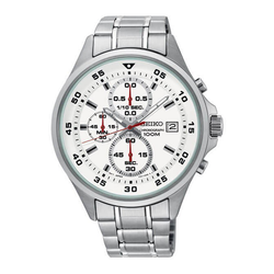 WW0146 Seiko Chronograph Stainless Steel Chain Watch SKS623P1