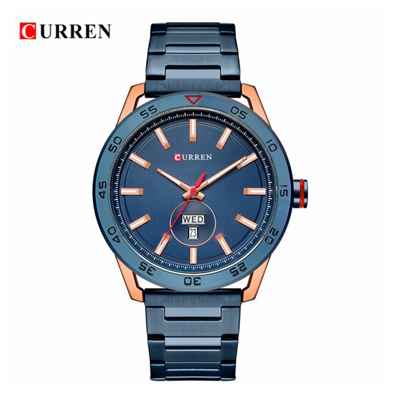 WW0555 Curren Day Date Chain Watch 8331