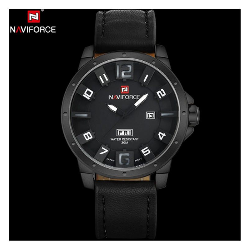 WW0559 Naviforce Day Date Belt Watch