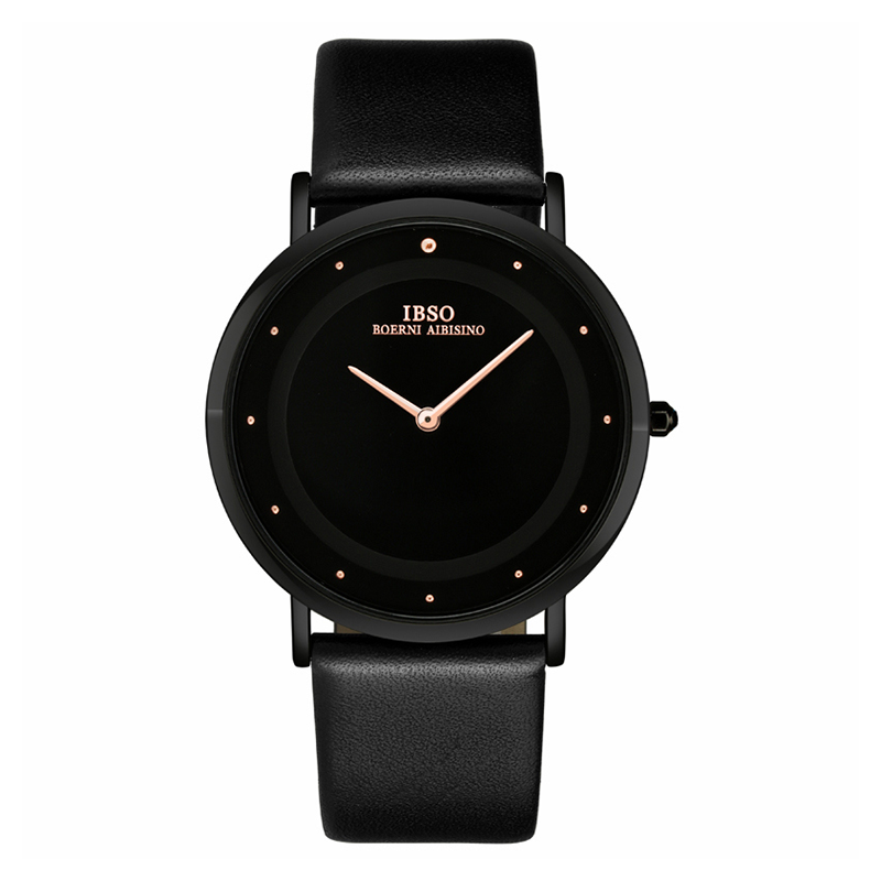 WW1011 IBSO Slim Leather Belt Watch S8160G