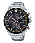 WW0084 Casio Edifice Solar Chronograph Stainless Steel Chain Watch EQS-600DB-1A4UDF